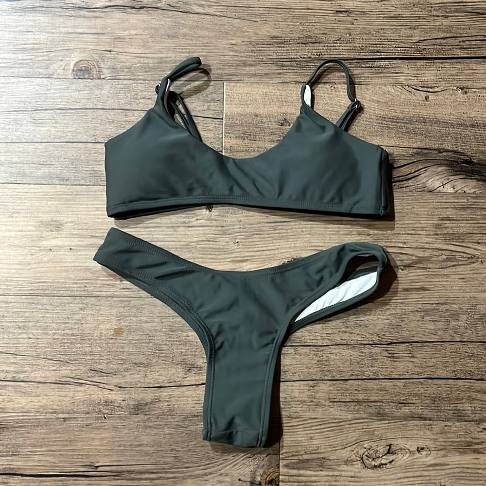 Army Green Swimsuit